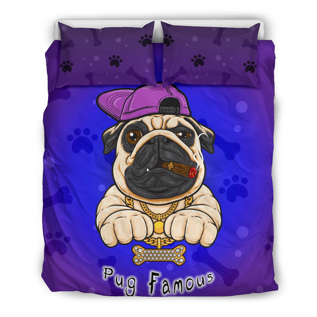 Pug Famous Bedding Set - Frenchie Bulldog Shop