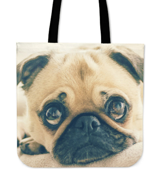 Tote Bag Pug Puppy - Frenchie Bulldog Shop