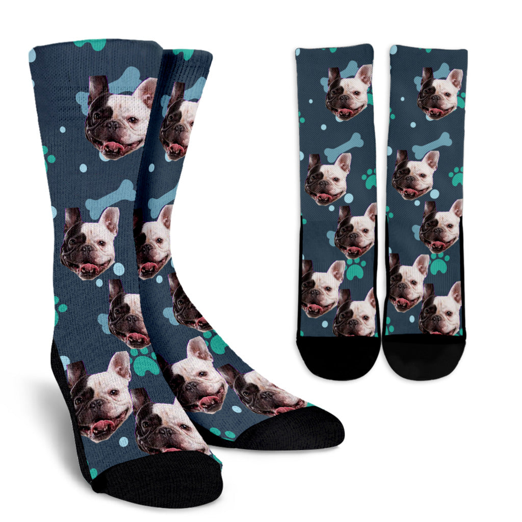 custom Socks - Frenchie Bulldog Shop