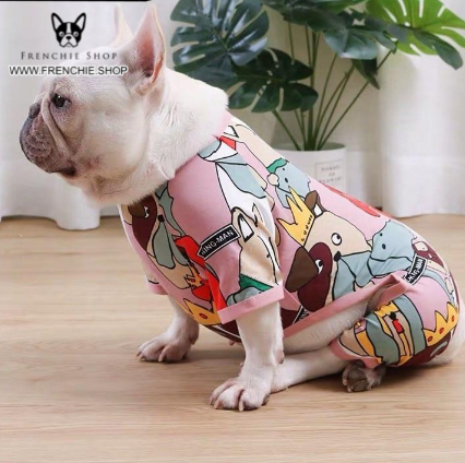 Frenchie Faces French Bulldog Summer Dress (W324) - Frenchie Bulldog Shop