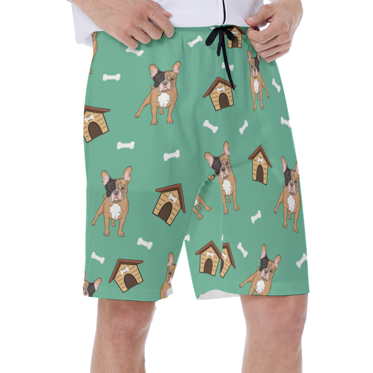ZEUS - Men's Beach Shorts - Frenchie Bulldog Shop