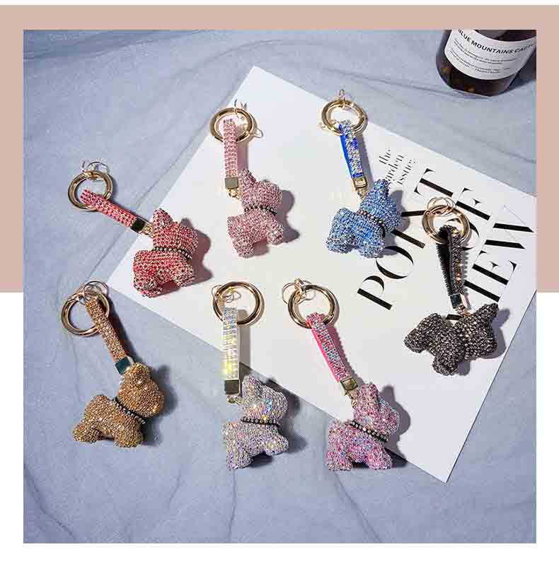 Luxury Dog KeyChain - Bulldog (Sold over 2000 check my Ratings page)
