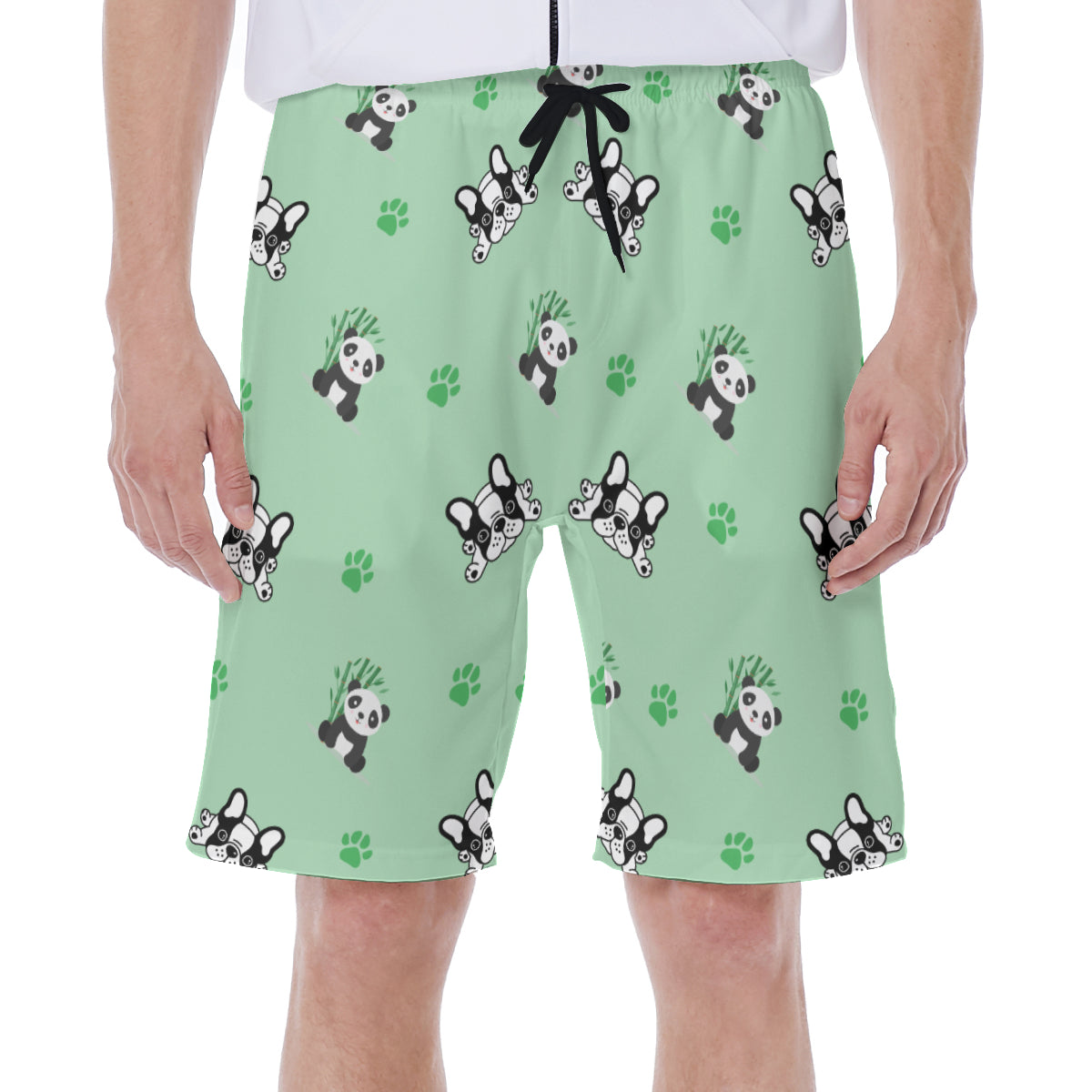 ROCKY - Men's Beach Shorts - Frenchie Bulldog Shop