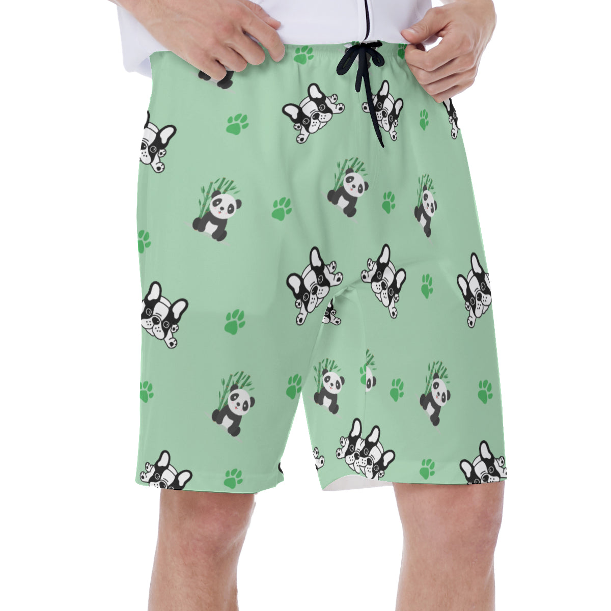ROCKY - Men's Beach Shorts - Frenchie Bulldog Shop