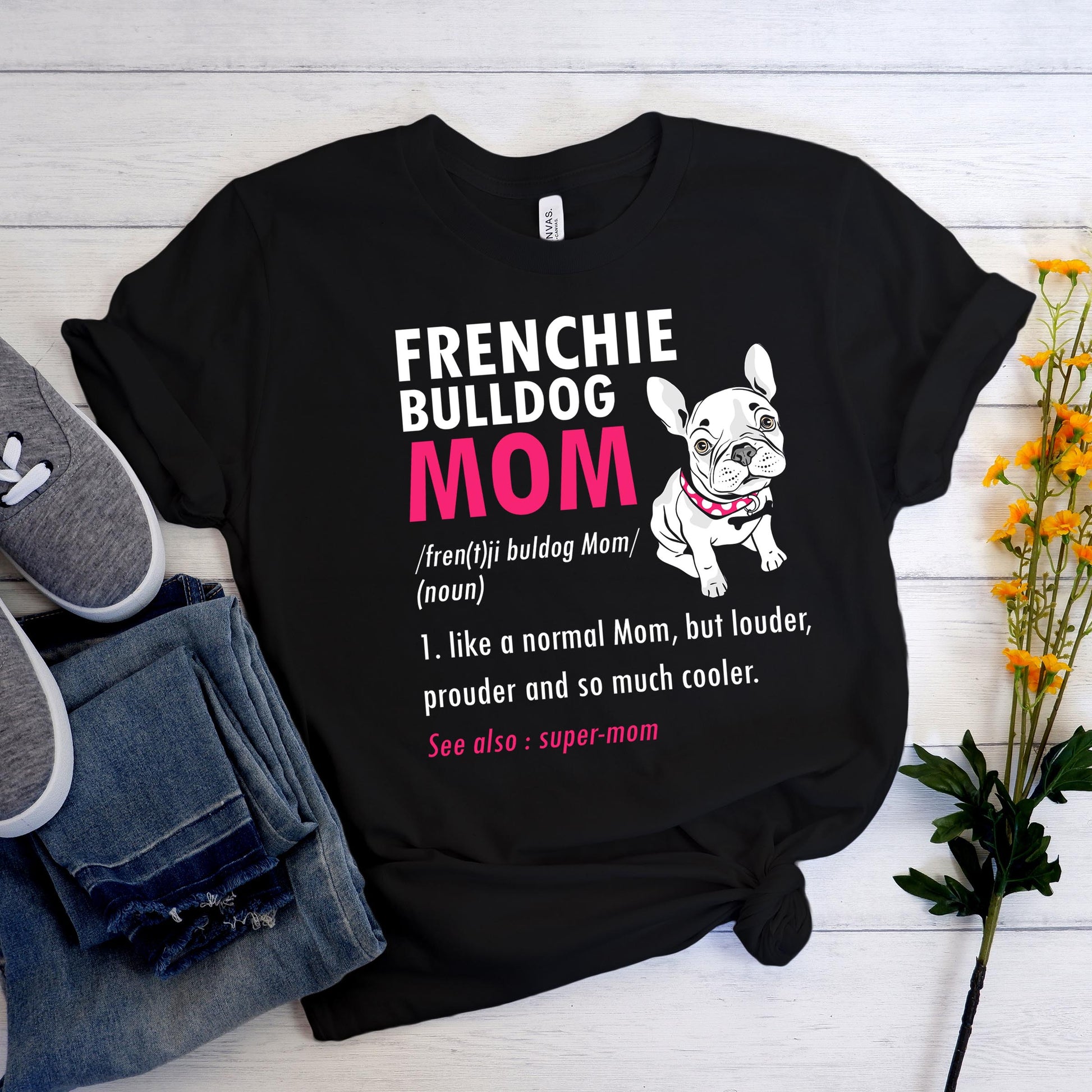 Momsense Unisex T-Shirt - Frenchie Bulldog Shop