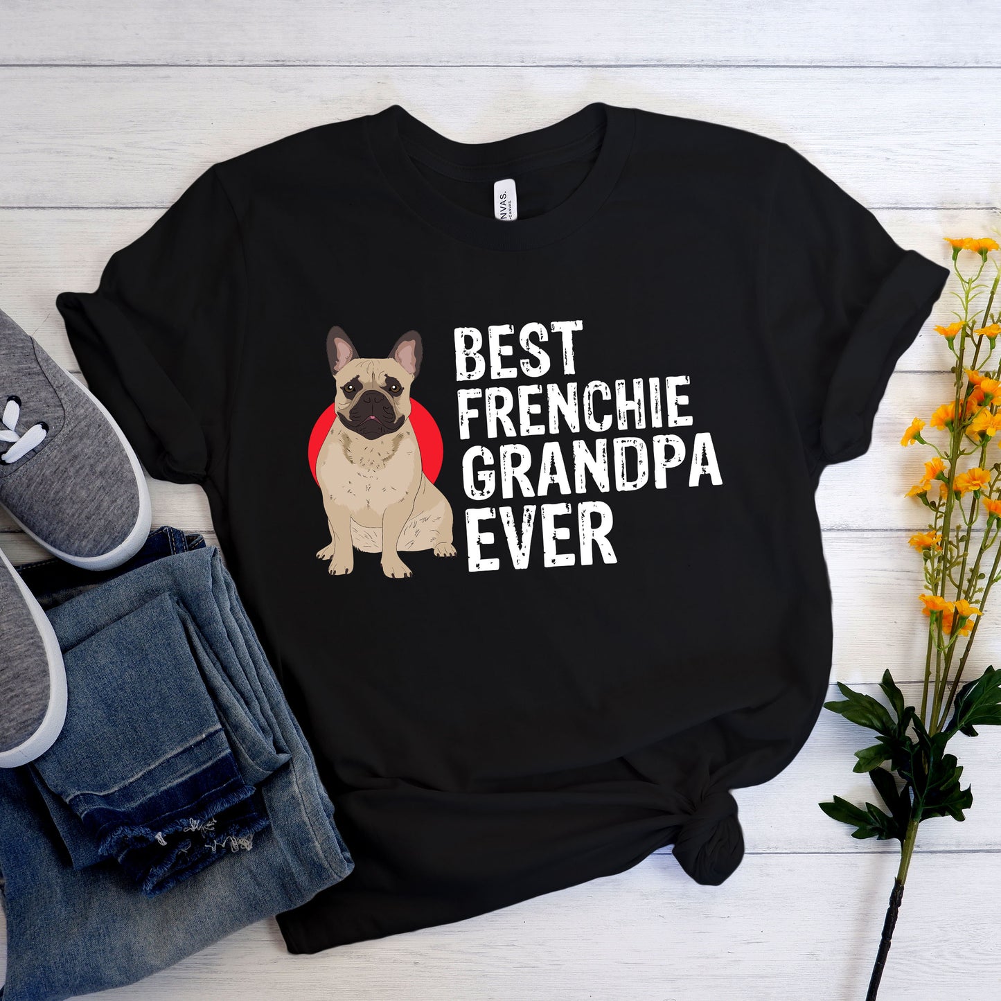 Grandpasense Frenchie - Unisex T-Shirt - Frenchie Bulldog Shop
