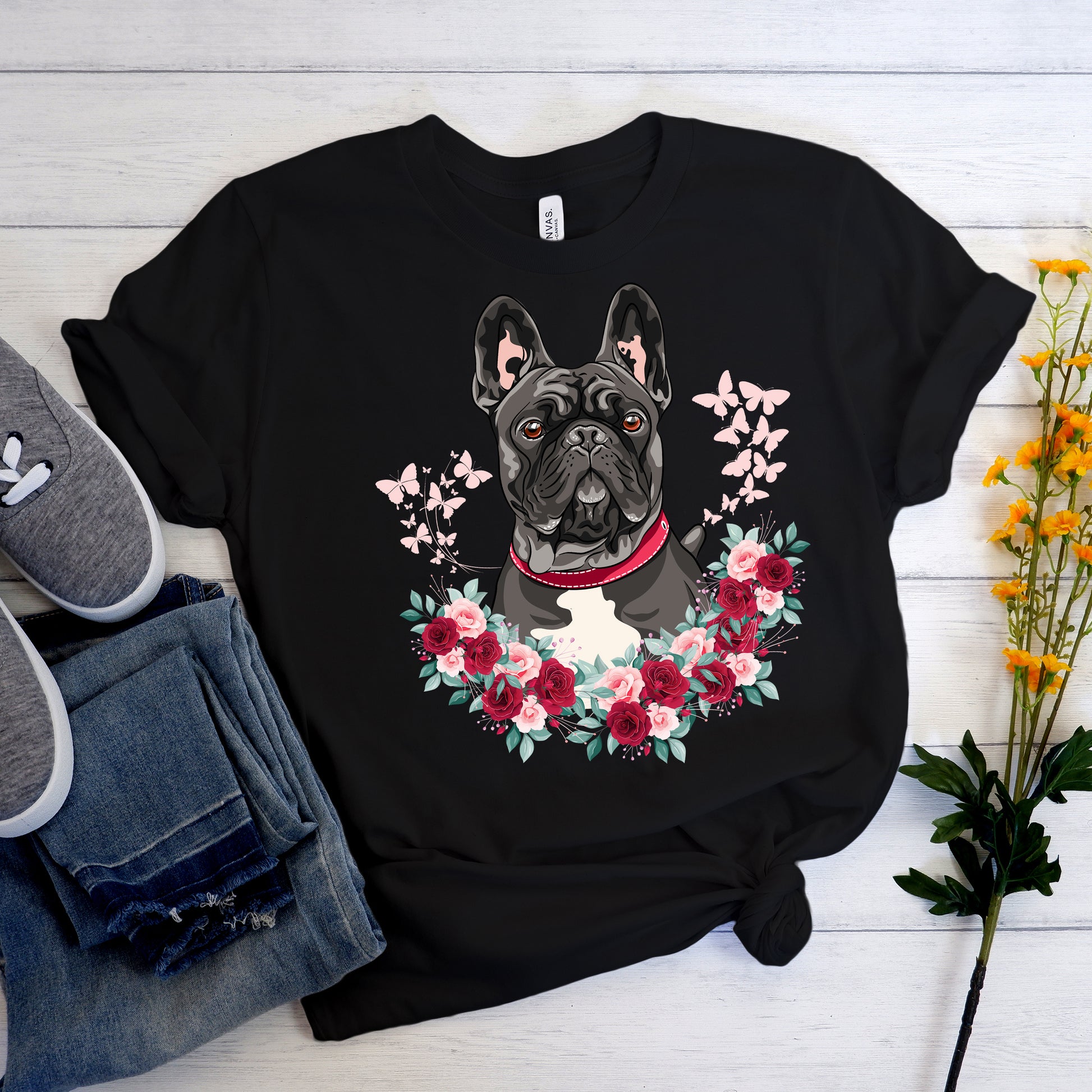 Frenchievibe - Unisex T-Shirt - Frenchie Bulldog Shop