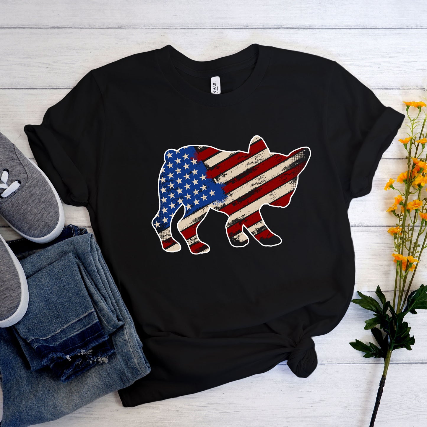 US Frenchie - Unisex T-Shirt - Frenchie Bulldog Shop
