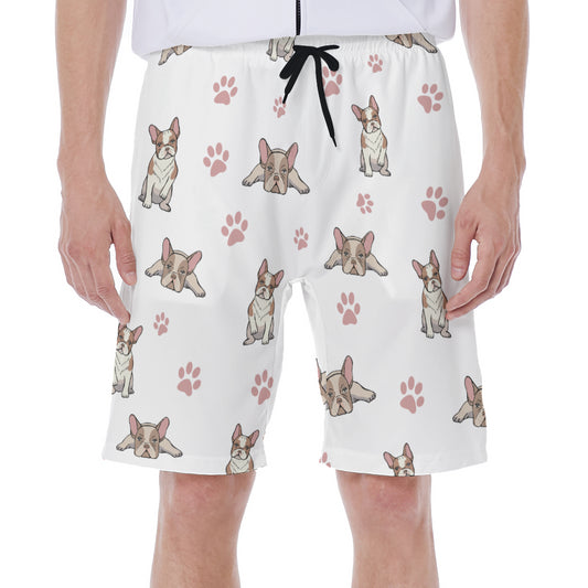 LEO - Men's Beach Shorts - Frenchie Bulldog Shop