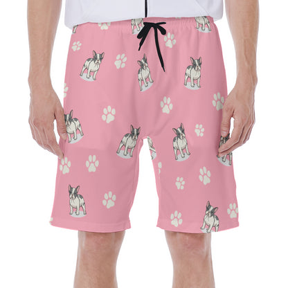 JASPER - Men's Beach Shorts - Frenchie Bulldog Shop