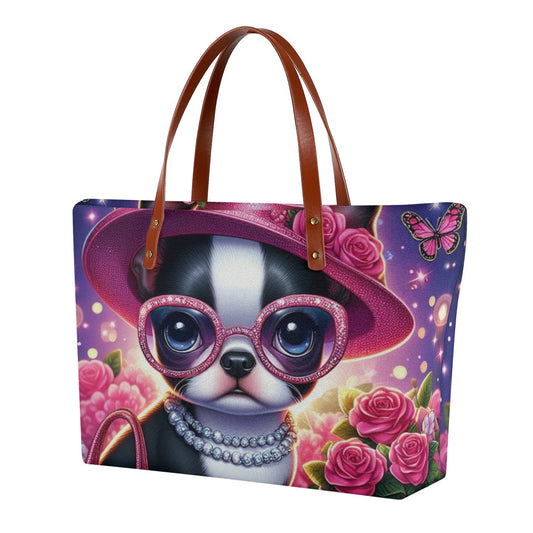Lily- Women's Tote Bag for Boston Terrier lovers