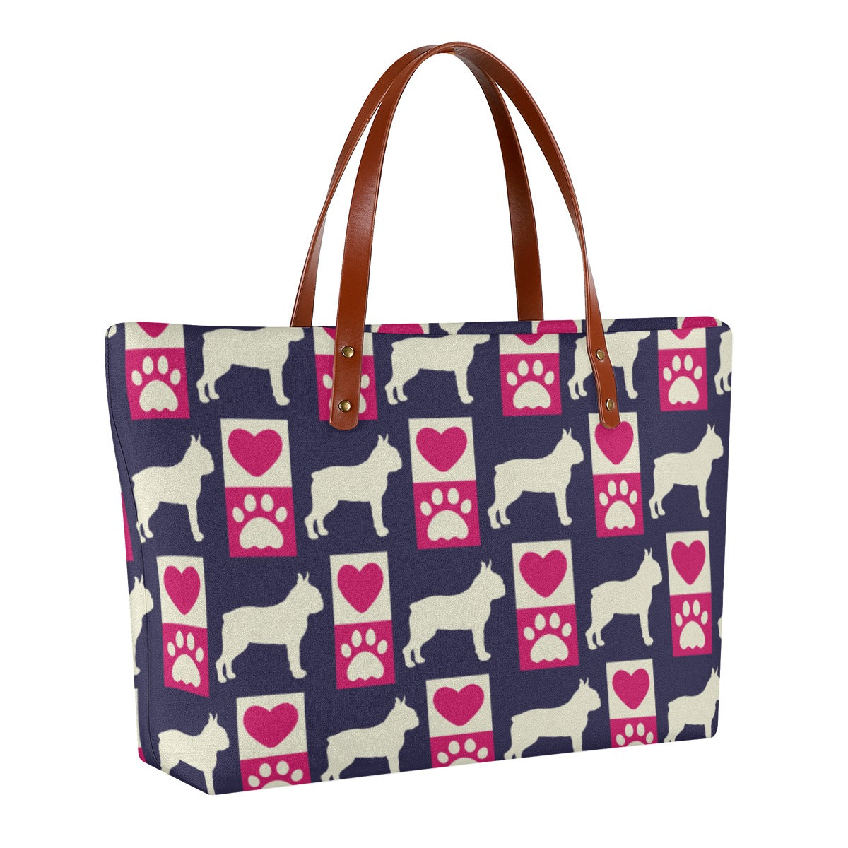 Bishop- Women's Tote Bag for Boston Terrier lovers