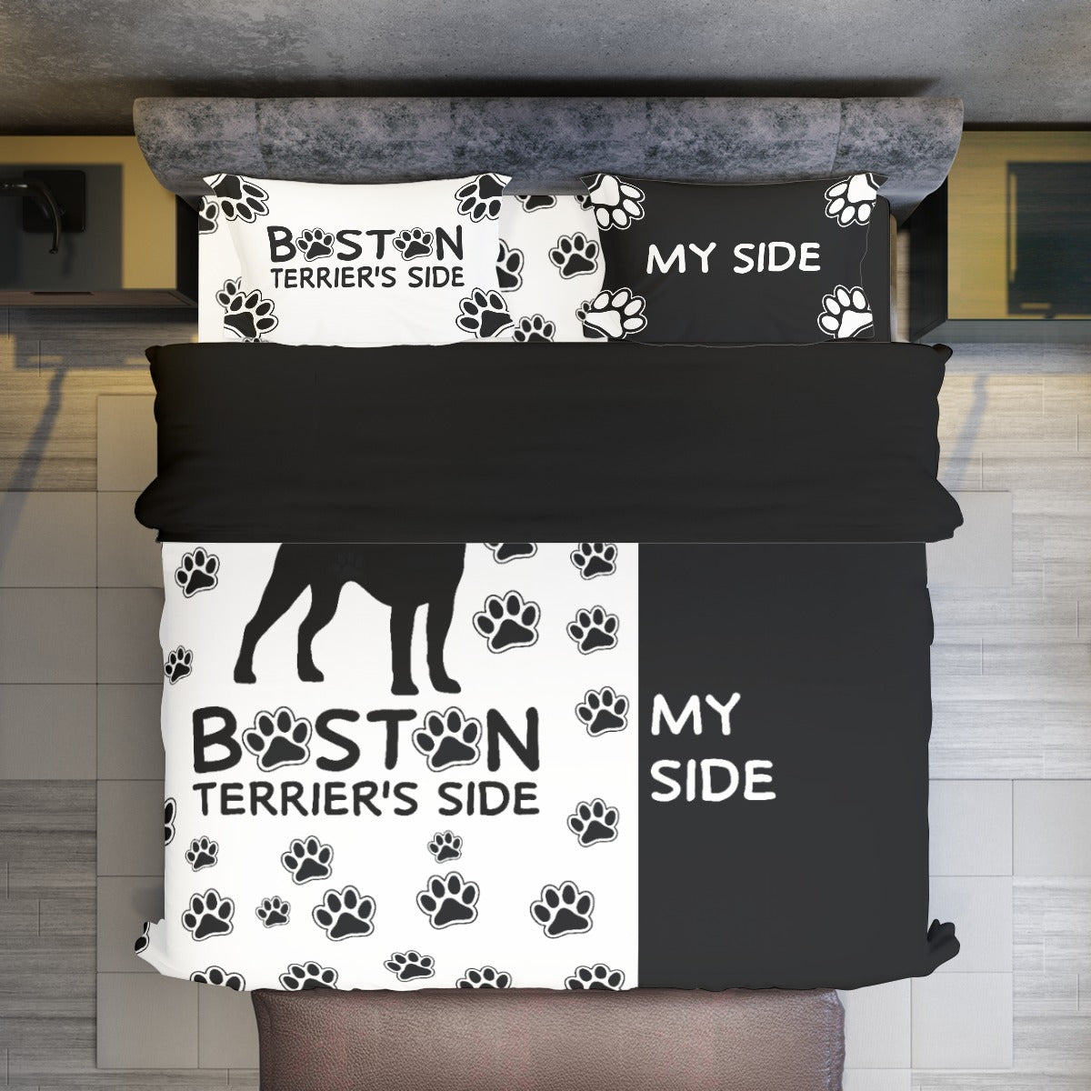 Iggy - Duvet Cover Set for Boston Terrier lovers