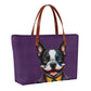 Olive- Women's Tote Bag for Boston Terrier lovers