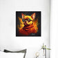 Blazing -Frenchie Wall Mural - Spark Your Space