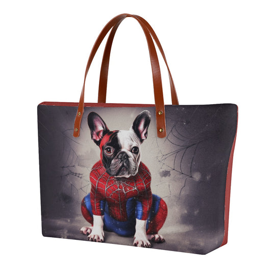 Women's Frenchie Tote Bag - Fashionable Canine Accessory
