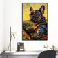 Fascinating Frenchie-Focused Wall Mural