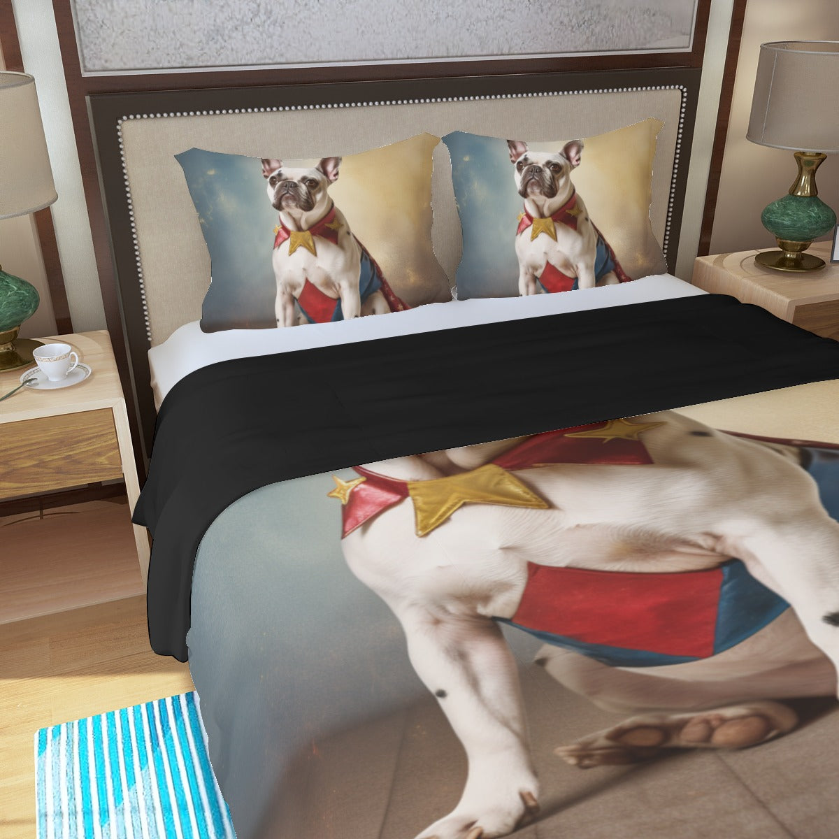 Delightful Frenchie Duvet Cover Set - Dream with Distinction