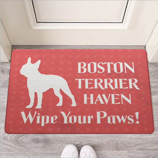 Oreo - Door Mat for Boston Terrier lovers