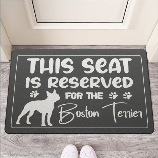 Chip - Door Mat for Boston Terrier lovers