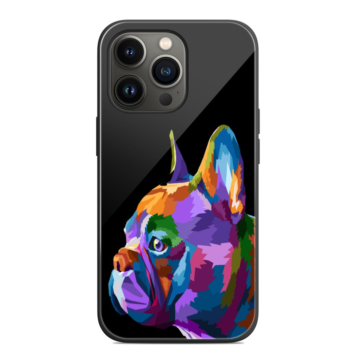 Colorful Frenchie - iPhone 13 Series Phone Case - Frenchie Bulldog Shop