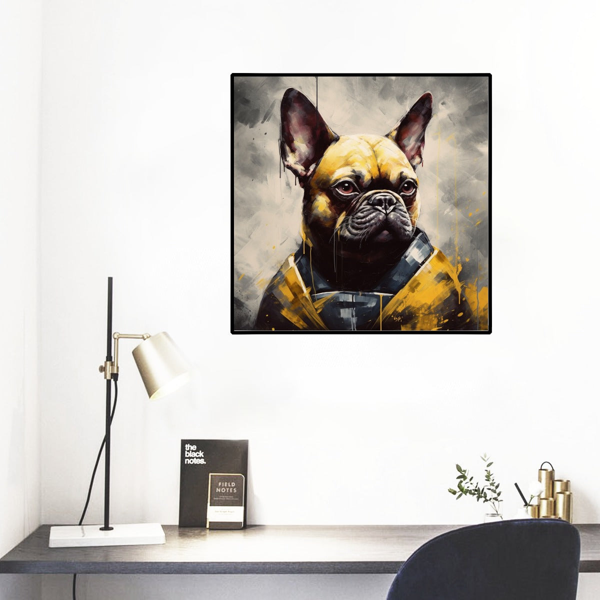 Fierce-Frenchie Wall Mural - Revitalize Your Space