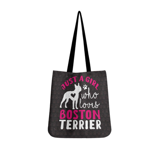 Skippy- Cloth Tote Bags for Boston Terrier lovers