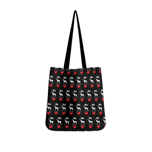 Chloe - Cloth Tote Bags for Boston Terrier lovers