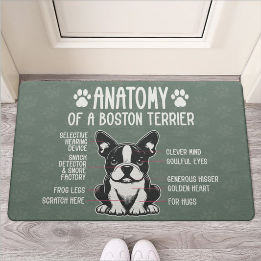Clara - Door Mat for Boston Terrier lovers