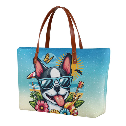 Zoe - Women's Tote Bag for Boston Terrier lovers