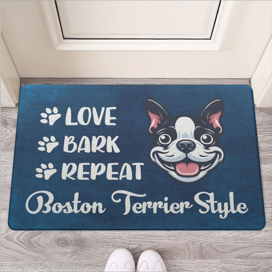 Chloe - Door Mat for Boston Terrier lovers