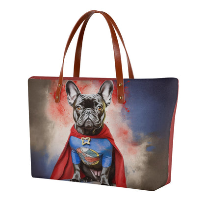 Women's Frenchie Tote Bag - Adorable Canine Accessory