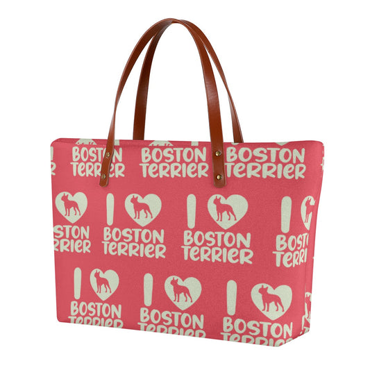 Olive- Women's Tote Bag for Boston Terrier lovers