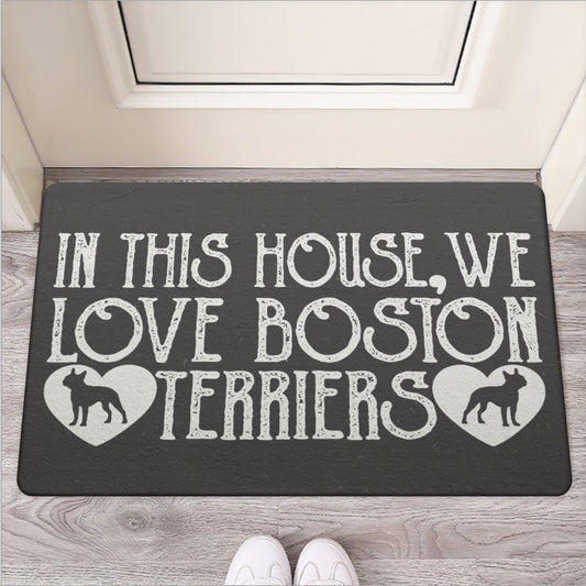 Buster - Door Mat for Boston Terrier lovers