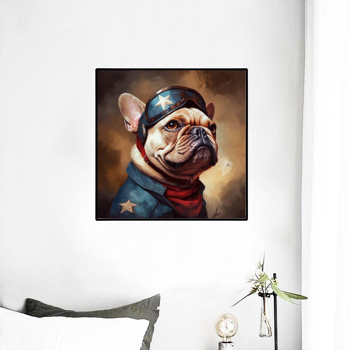 Majestic Frenchie Wall Mural - Inspire Your Space