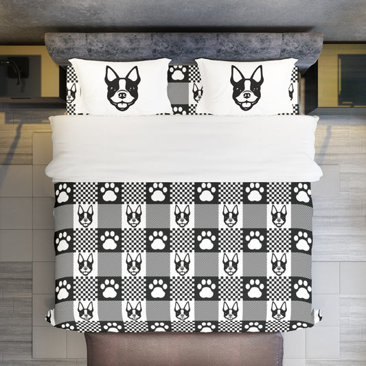 Chase - Duvet Cover Set for Boston Terrier lovers