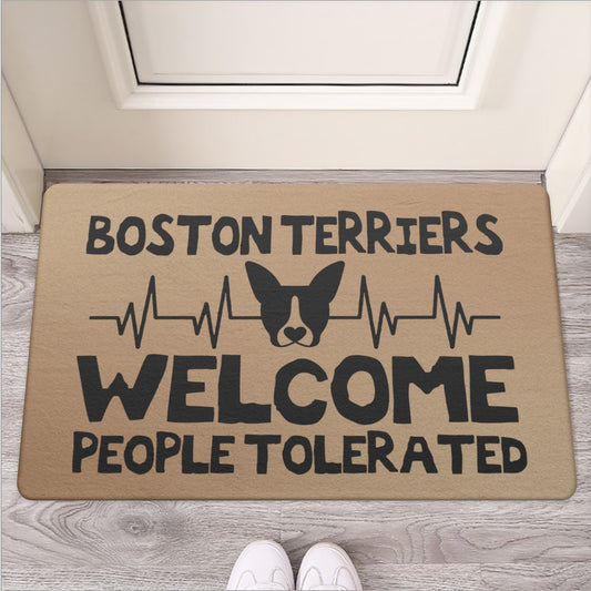 Rocco - Door Mat for Boston Terrier lovers