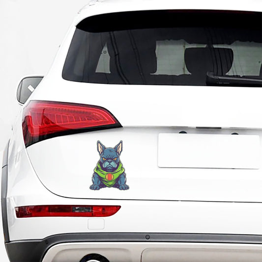 Incredible Frenchie Car Sticker - Unleash Your Canine Power