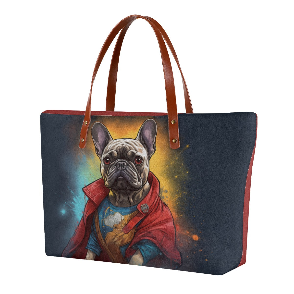 Women's Frenchie Tote Bag - Whimsical Canine Accessory