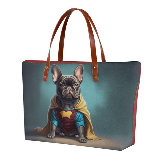 Women's Frenchie Tote Bag - Stylish Canine Accessory