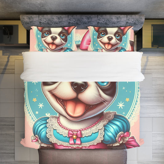 Scout  - Duvet Cover Set for Boston Terrier lovers