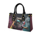 Stylish Frenchie Tote Bag with Chic Black Handles