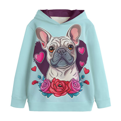 Gigi - All-Over Print Kid's Pullover Hoodie