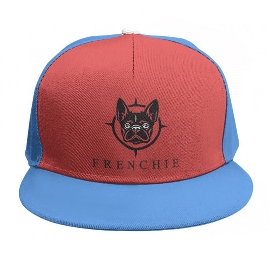 Frenchie-Baseball-Cap-With-Flat-Brim-Frenchie.shop