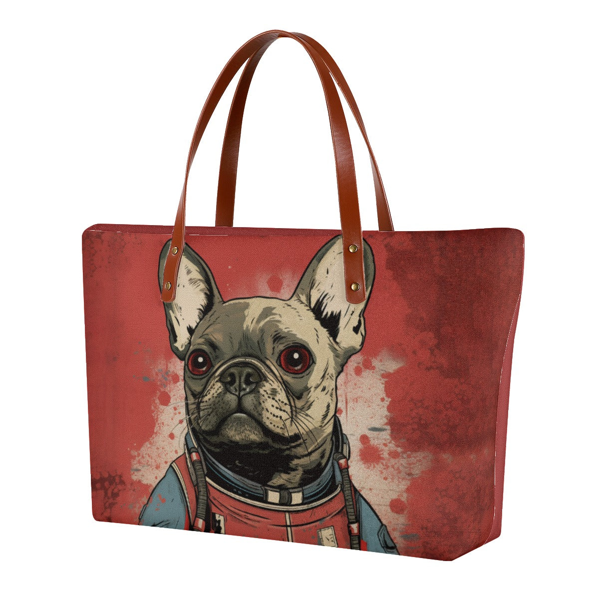 Women's Frenchie Tote Bag - Charming Canine Accessory