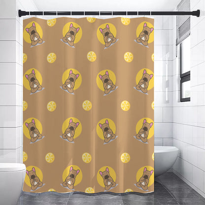 LEO - Shower Curtains - Frenchie Bulldog Shop