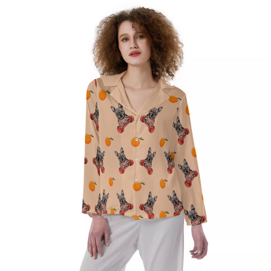 CHLOE - Women's Pajamas - Frenchie Bulldog Shop