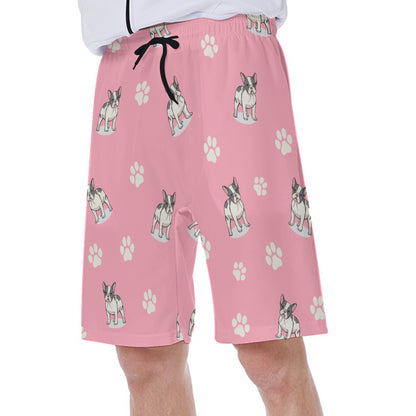 JASPER - Men's Beach Shorts - Frenchie Bulldog Shop