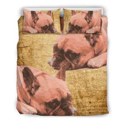 Lazy Frenchie - Bed Sheets - Frenchie Bulldog Shop