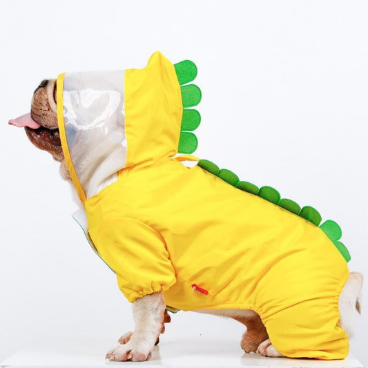 Jaketly™ Frenchie Fashion Dinosaur Raincoat - Frenchie Bulldog Shop